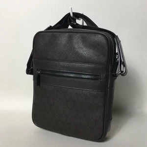 Bolso de hombro Dunhill marrón oscuro patrón integral - Imagen 1 de 9