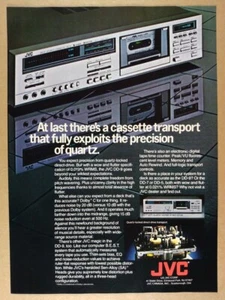 1981 JVC DD-9 Cassette Deck Vintage Print Ad - Bild 1 von 1