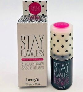Benefit Cosmetics Stay Flawless 15 Hour Primer 0.54 oz New in box Full Size