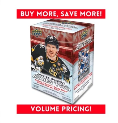 2024-25 Upper Deck Series 2 Hockey 4 Pack Blaster Box IN HAND!