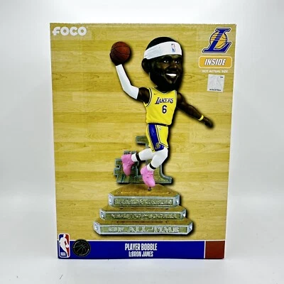 LeBron James LA Lakers All Time Scoring Leader Bobblehead NOVA CAIXA DE FOCO ORIGINAL - Imagem 1 de 4
