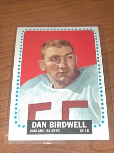 1964 Topps - #133 Dan Birdwell (RC) Rookie Card Oakland Raiders NM/MINT - Picture 1 of 4