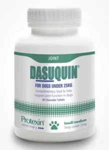 Dasuquin for Small / Medium Dogs Under 25kg (80 Chewable Tabs) - Picture 1 of 3