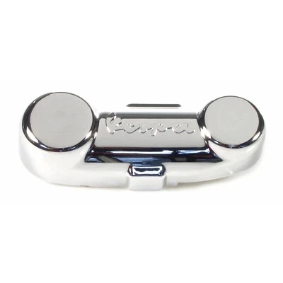 CUBIERTA BRAZO SUSPENSIÓN HORQUILLA DELANTERA CROMADA VESPA 1998 EN RELIEVE PX T5 Foto 1 de 2