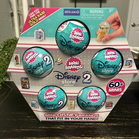 LOT OF 5 / Zuru 5 Surprise - Disney Store Edition - Mini Brands - Series 2 Cover