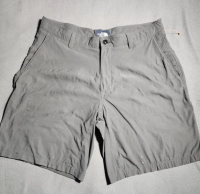 The North Face Shorts Mens Size 34 Dark Gray Regular Chino Stretch Belt Loops - Image 1 of 4