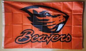Oregon State Beavers NCAA Football Flag Double Side Print 3x5 Ft W/ Grommets - Picture 1 of 3