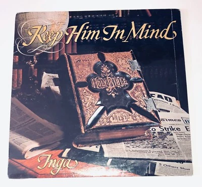 Inga Markmiller Keep Him In Mind 1976 Record Private Label Xian Christian Gospel - Image 1 of 2
