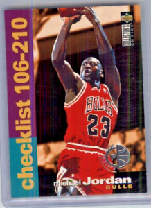 1995-96 Collector's Choice Michael Jordan Players Club  #210  CHICAGO BULLS