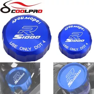 Front Rear Brake Fluid Reservoir Cap Oil Cylinder Cover For BMW S1000R 2008-2022 - Picture 1 of 10