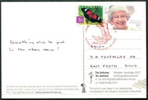 SWAN RIVER STAMPSHOW 2008 Postmark on Postcard dated 19 OCT 2008 - Picture 1 of 2