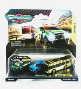 Micro Machines Micro City #06 Series 2 New And Sealed Hasbro 2020 ULTRA RARE BUS - Picture 1 of 1