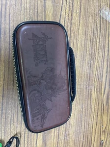 Nintendo Switch Legend of Zelda Breath of the Wild Braun Leder Tragetasche - Bild 1 von 6