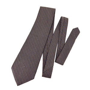 Vintage Polo Ralph Lauren Necktie Mens Blue Shirt Tie 90s Silk USA Geometric - Picture 1 of 8