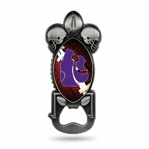 Kansas State K-State Wildcats Party Starter Magnetic Metal Bottle Opener Cover