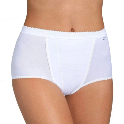 4 Control Maxi Sloggi Women's Shaping Cotton Stretch Briefs - Image 1 of 4