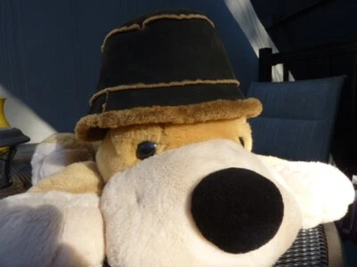 Шляпа ведро из натурального меха ягненка Neiman Marcus Grevi - Изображение 1 из 4