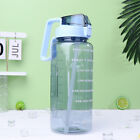 2L Large Capacity Water Bottle Straw Water Cups Outdoor Fitness Sports Bottl  GF