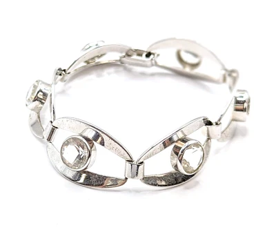 TEKA Theodor Klotz Pforzheim Armband 925 Silber + Bergkristall Art.-Nr:1877 - Bild 1 von 4