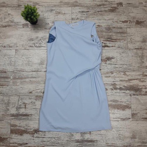 Abito caprise blu senza maniche Acne Studios senza maniche taglia 38