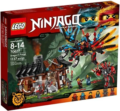 LEGO 70627 Dragon's Forge  - Ninjago Hands of time rare BRAND NEW SEALED! - image 1 of 4