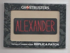 2016 Ghostbusters Totally Fabricated Replica Patch Trading Card #H8 Alexander - Picture 1 of 1