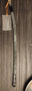 schockemohle Swarovski Dressage Bridle Browband Las Vegas Black/grey NWT - Picture 1 of 11
