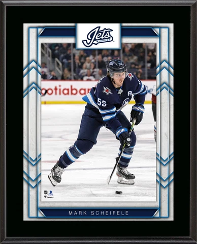 Mark Scheifele Winnipeg Jets 10.5" x 13" Sublimated Player Plaque Cover