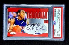 PSA 6 EX/MT 2004 SAGE AUTOGRAPH /270 Andre Iguodala Rookie Auto G1729R26E45E21