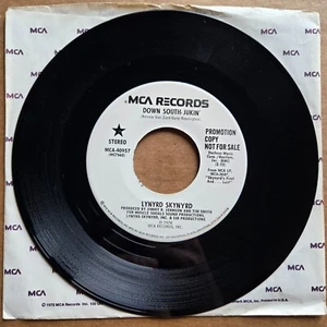 LYNYRD SKYNYRD Down South Jukin DJ PROMO 45 7" Record Vinyl Records - Picture 1 of 2