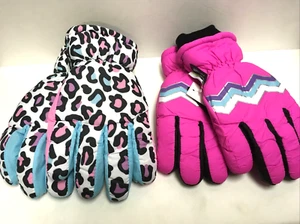 Capell Kids Ski Gloves(Girls) Assorted Sizes 3M Thinsulate Isolant,Sold Separate - Picture 1 of 5