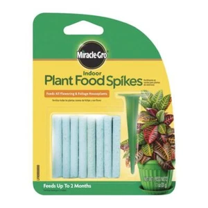 Miracle-Gro 1002521 Indoor Plant Food Spikes to Promotes Flowering 1.1 oz. - Picture 1 of 2