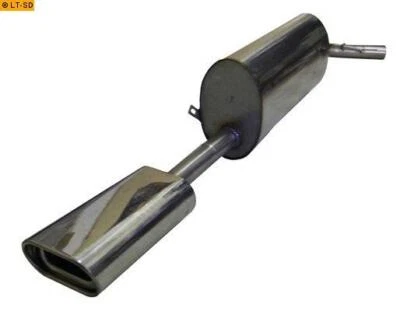 FOX Escape Deportivo Skoda Fabia Combi Sedán Desde 00 1x135x80mm Ovalado Plano - Imagen 1 de 3