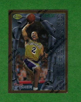 Topps Finest Derek Fisher 1996-97 radiocontrol Los Angeles Lakers #43 Foto 1 de 2