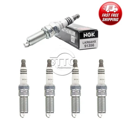 Genuine NGK Ruthenium HX Spark Plug 4PCS for 2011 Elantra / 14-20 Outlander L4 - Image 1 of 4