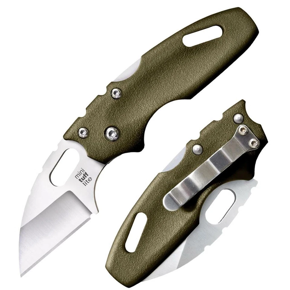 Cuchillos Cold Steel Mini Tuff Lite 20MTGD 4034 acero inoxidable OD verde Griv-Ex Foto 1 de 1