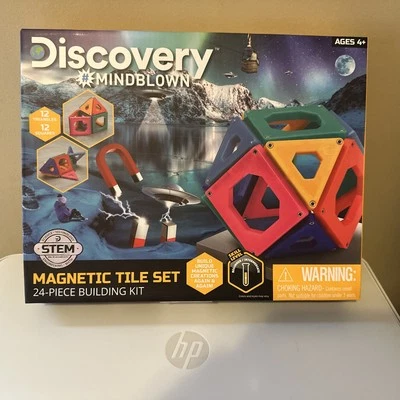 Juego de 24 azulejos magnéticos Discovery Mindblown - Juguete STEM - Nuevo en caja sin abrir Foto 1 de 4