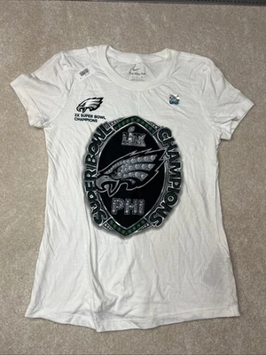 Anillo Nike Philadelphia Eagles 2X Super Bowl LIX Champions Talla Mujer’s Pequeño R1 Foto 1 de 4