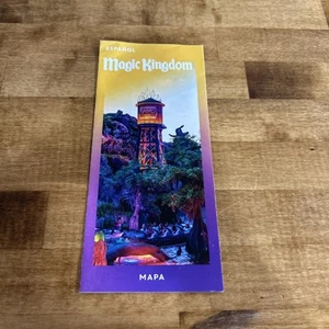 Mapa Guía Español Walt Disney World Magic Kingdom 2025 NUEVO Tiana Mapa - Imagen 1 de 8