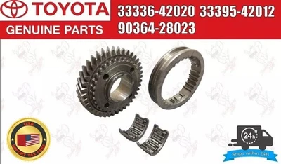 Genuine Toyota 5TH GEAR REPAIR KIT 33336-42020 / 33395-42012 / 90364-28023 F/S - Image 1 of 4