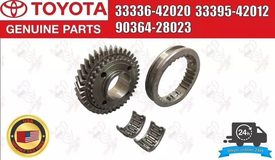 Genuine Toyota 5TH GEAR REPAIR KIT 33336-42020 / 33395-42012 / 90364-28023 F/S - Image 1 of 4