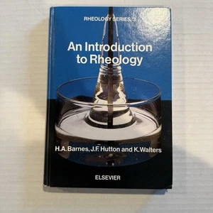 An Introduction to Rheology (Volume 3) - Hardcover, by K. Walters - Imagen 1 de 4