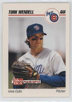 1992 SkyBox Pre-Rookie AAA Packs Turk Wendell #109 RC - Image 1 of 2