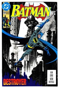 Batman # 474 - DC Comics 1992 (sehr guter Zustand) The Destroyer Pt. 1 (B) - Bild 1 von 1