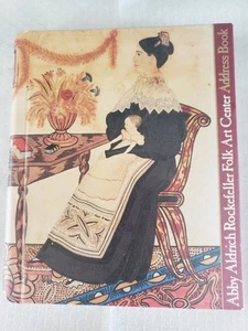 Address Book FOLK ART Abby Aldrich Rockefeller COLONIAL WILLIAMSBURG - Picture 1 of 6