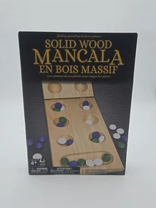 Brand New Cardinal Games Solid Wood Folding Mancala Quantity 3 - Picture 1 of 2