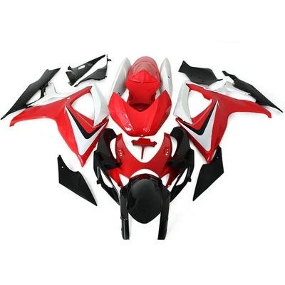 ABS Plastic Fairings For Suzuki GSXR600 GSXR750 2006 2007 Fairing Kit Bodywork - Image 1 of 4
