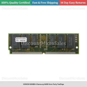 KMM53616000BK-6 Samsung 64MB Simm Parity FastPage - Picture 1 of 1
