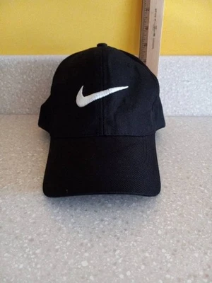 Gorra de béisbol Nike vintage años 90 para mujer, negra Foto 1 de 4