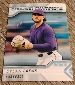 2023 Upper Deck Goodwin Champions - Dylan Crews #39 Turquoise (RC) - Picture 1 of 2